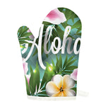 Aloha Hawaiian Flower Print Single Oven Mitt