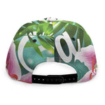 Aloha Hawaiian Flower Print Snapback Cap