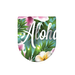 Aloha Hawaiian Flower Print Toilet Lid Cover