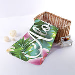 Aloha Hawaiian Flower Print Towel