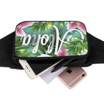 Aloha Hawaiian Flower Print Waist Bag