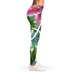 Aloha Hawaiian Flower Print Women's Leggings