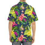Aloha Hawaiian Flowers Pattern Print Aloha Shirt