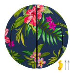 Aloha Hawaiian Flowers Pattern Print Basketball