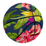 Aloha Hawaiian Flowers Pattern Print Basketball
