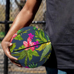 Aloha Hawaiian Flowers Pattern Print Basketball