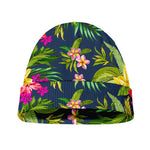 Aloha Hawaiian Flowers Pattern Print Beanie