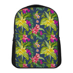 Aloha Hawaiian Flowers Pattern Print Casual Backpack
