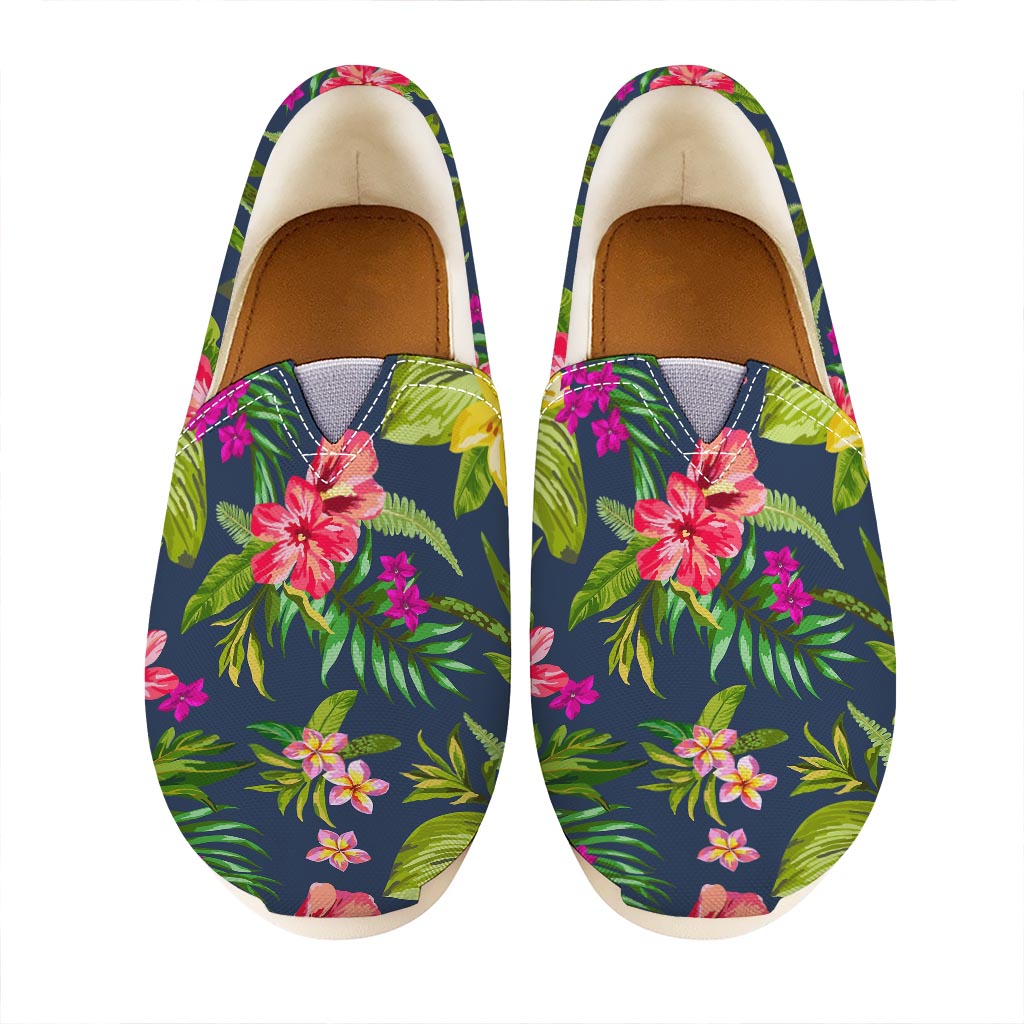 Aloha Hawaiian Flowers Pattern Print Casual Shoes