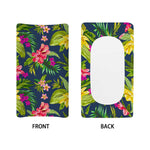 Aloha Hawaiian Flowers Pattern Print Changing Pad Cover