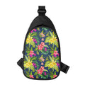 Aloha Hawaiian Flowers Pattern Print Sling Bag