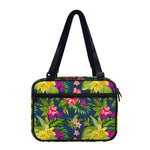 Aloha Hawaiian Flowers Pattern Print Double Strap Bible Bag