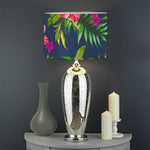 Aloha Hawaiian Flowers Pattern Print Drum Lamp Shade