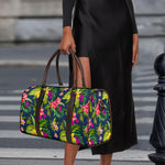 Aloha Hawaiian Flowers Pattern Print Duffle Bag