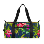Aloha Hawaiian Flowers Pattern Print Gym Bag