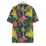 Aloha Hawaiian Flowers Pattern Print Hawaiian Shirt