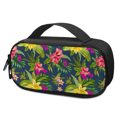 Aloha Hawaiian Flowers Pattern Print Insulin Cooler Travel Case
