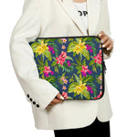 Aloha Hawaiian Flowers Pattern Print Laptop Sleeve