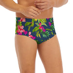 Aloha Hawaiian Flowers Pattern Print Men's Briefs