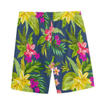 Aloha Hawaiian Flowers Pattern Print Men's Sports Shorts
