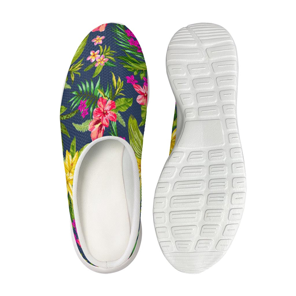Aloha Hawaiian Flowers Pattern Print Mesh Casual Shoes