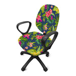 Aloha Hawaiian Flowers Pattern Print Office Chair Cover
