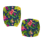 Aloha Hawaiian Flowers Pattern Print Office Chair Cover
