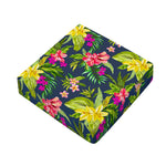 Aloha Hawaiian Flowers Pattern Print Outdoor Seat Cushion Cover