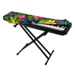 Aloha Hawaiian Flowers Pattern Print Piano Keyboard Cover