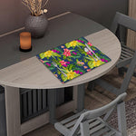 Aloha Hawaiian Flowers Pattern Print Placemat