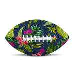 Aloha Hawaiian Flowers Pattern Print Rugby Ball