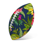 Aloha Hawaiian Flowers Pattern Print Rugby Ball