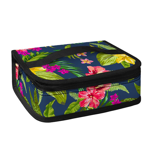 Aloha Hawaiian Flowers Pattern Print Small Lunch Bag