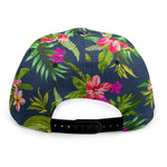 Aloha Hawaiian Flowers Pattern Print Snapback Cap