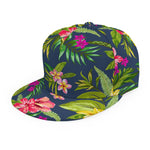 Aloha Hawaiian Flowers Pattern Print Snapback Cap