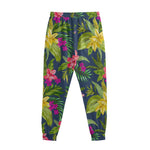 Aloha Hawaiian Flowers Pattern Print Sweatpants