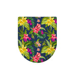 Aloha Hawaiian Flowers Pattern Print Toilet Lid Cover