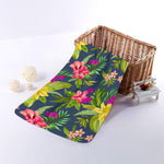 Aloha Hawaiian Flowers Pattern Print Towel