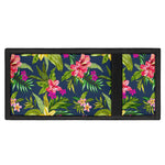 Aloha Hawaiian Flowers Pattern Print Trifold Wallet
