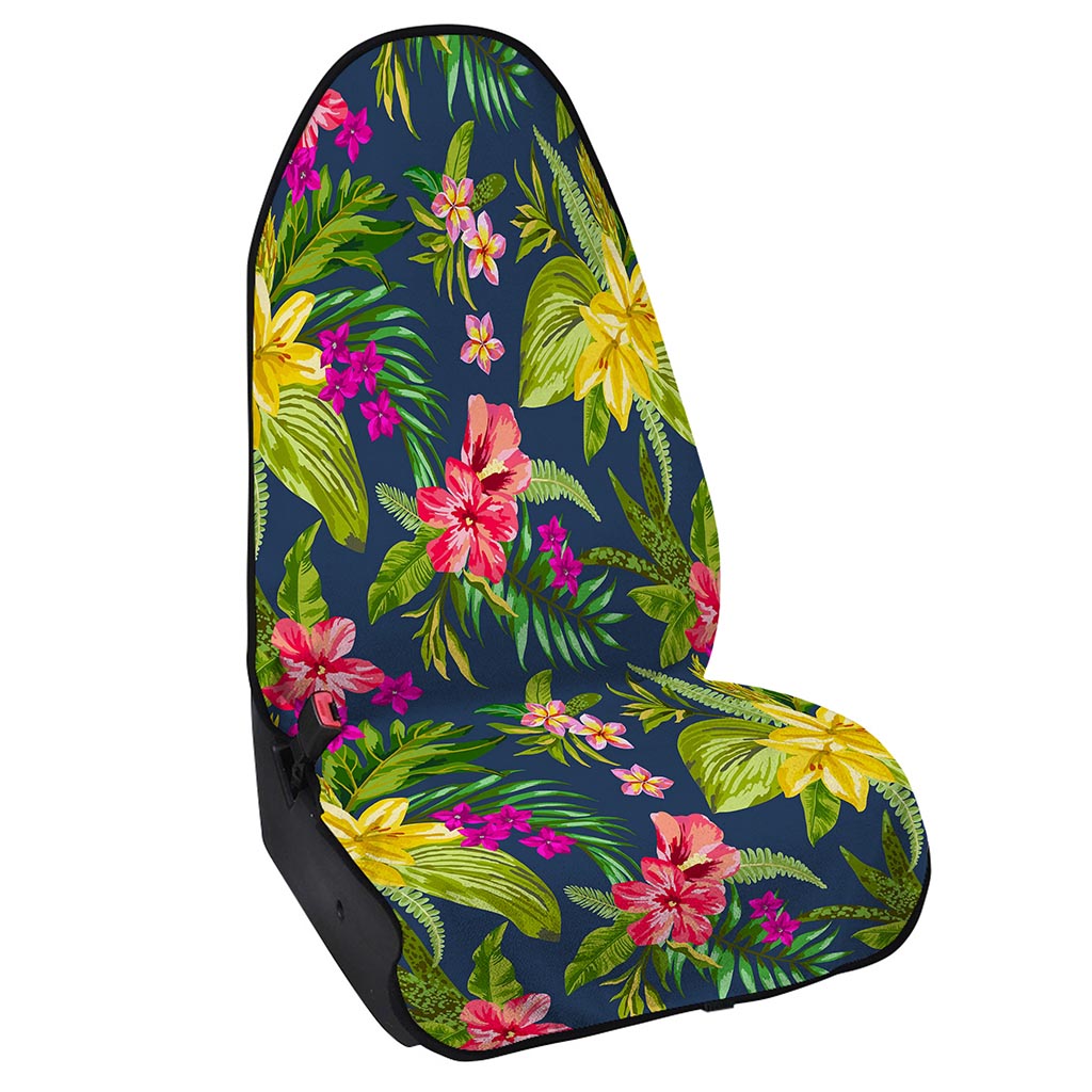 Aloha Hawaiian Flowers Pattern Print Waterproof Car Seat Cover