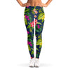 Aloha Hawaiian Flowers Pattern Print Women's Leggings