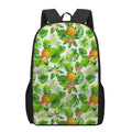 Aloha Hawaiian Pineapple Pattern Print 17 Inch Backpack