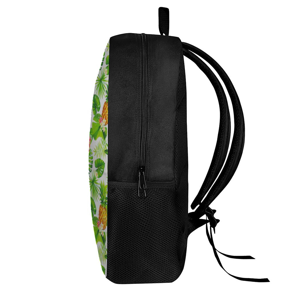 Aloha Hawaiian Pineapple Pattern Print 17 Inch Backpack