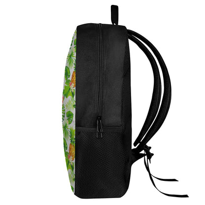 Aloha Hawaiian Pineapple Pattern Print 17 Inch Backpack