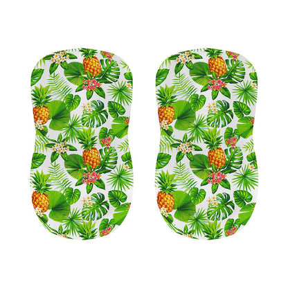 Aloha Hawaiian Pineapple Pattern Print Bar Stool Covers