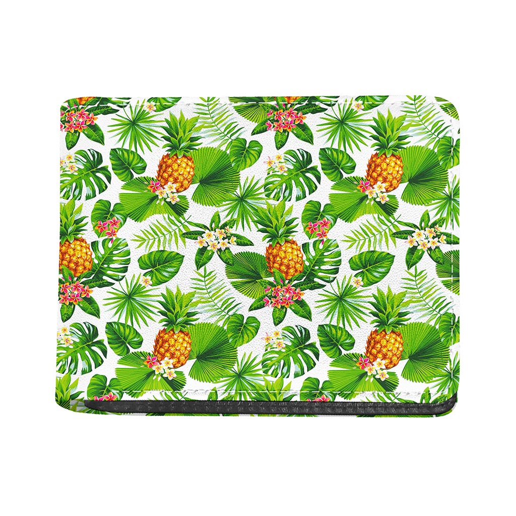 Aloha Hawaiian Pineapple Pattern Print Bifold Wallet