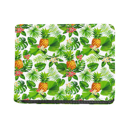 Aloha Hawaiian Pineapple Pattern Print Bifold Wallet