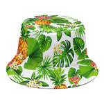 Aloha Hawaiian Pineapple Pattern Print Bucket Hat