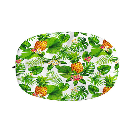 Aloha Hawaiian Pineapple Pattern Print Car Side Mirror Covers