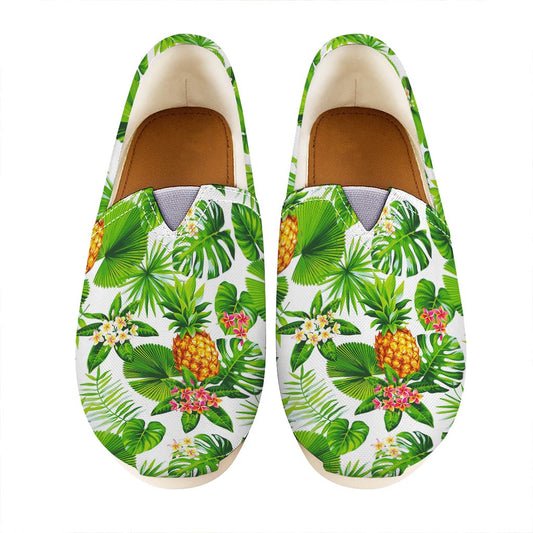 Aloha Hawaiian Pineapple Pattern Print Casual Shoes